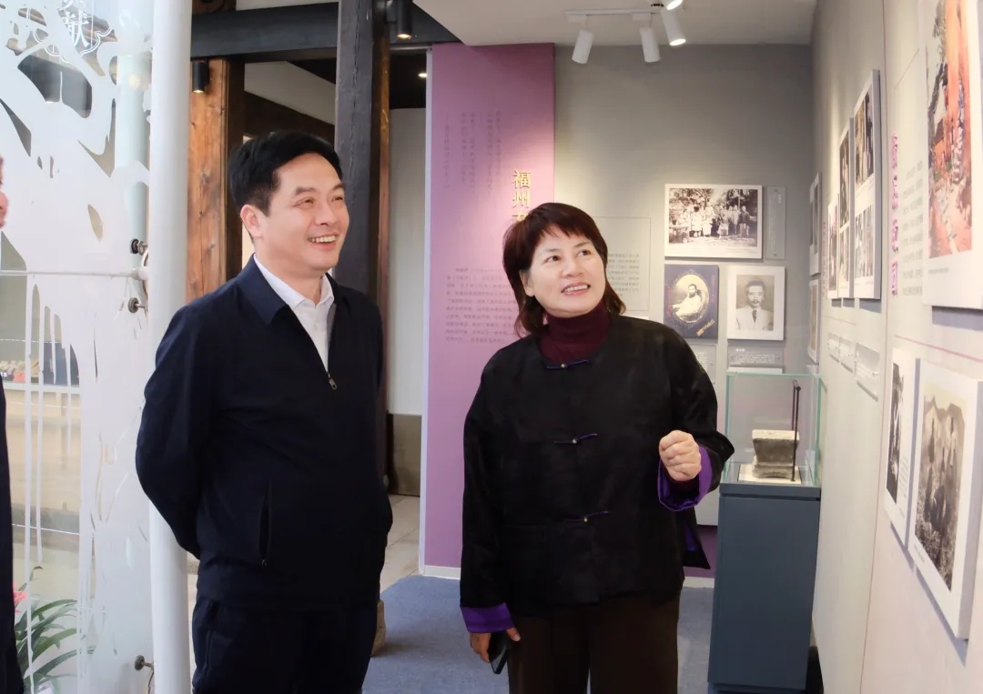市政协领导赴三坊七巷调研林徽因主题馆建设情况